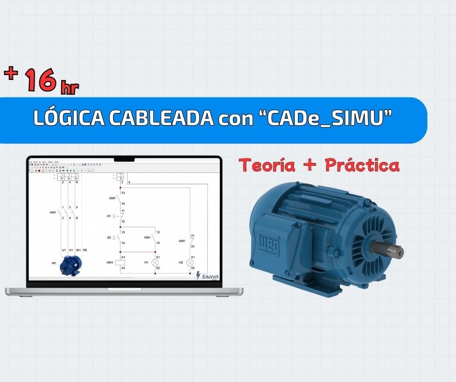 Lógica cableada con CADe_SIMU