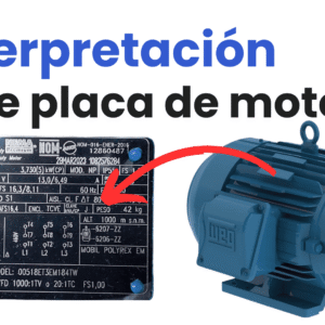 Interpretación técnica de placas de motores eléctricos